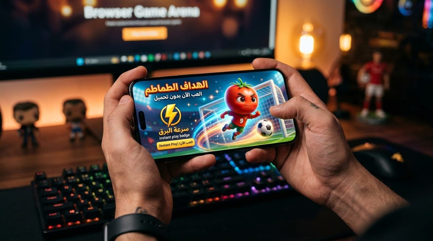 أفضل ألعاب متصفح عربية خفيفة بدون تحميل للجوال لعام 2026 📱⚡